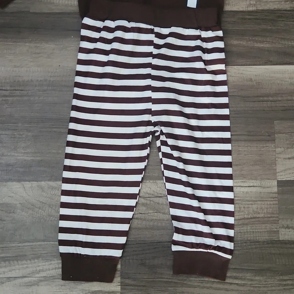 Autumn Clothing Infant  Thanksgiving Day Matching Set Unisex Size 18-24mo
